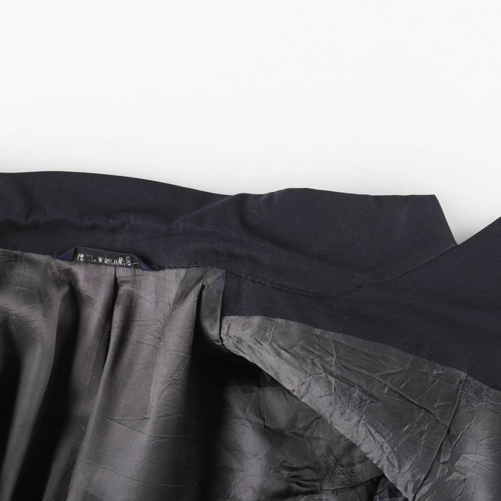 Burberry's wool tailored jacket, made in the USA, men's size M. wool navy blue type Vintage Second Hand