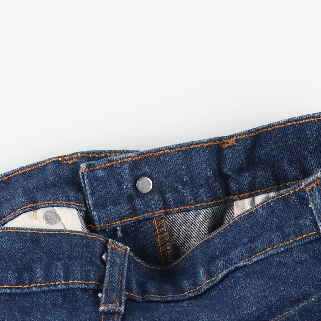 ~1990'S Levi's 505-0217 Straight Denim Pants, Made in USA, Women's Size L (equivalent to W29), Vintage unclear blue type Vintage Second Hand