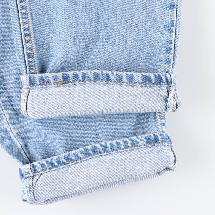 90'S Levi's Silver Tab Loose Tapered Denim Pants, Made in USA, Women's Size L (W30 equivalent), Vintage cotton Blue type light blue Vintage Second Hand