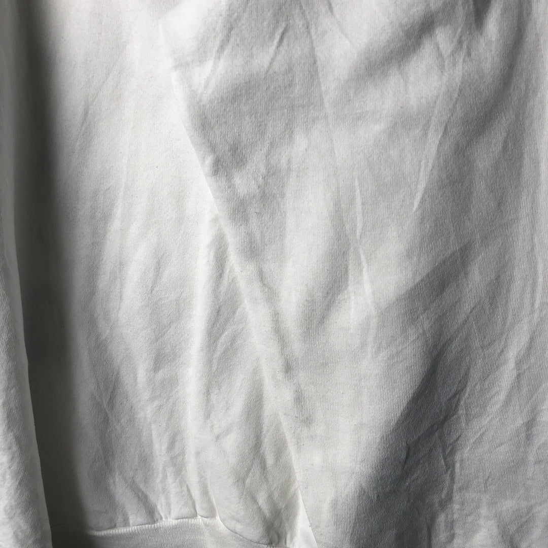 90'S Big Size 101 Dalmatians Large Print Character Sweatshirt, Made in USA, Men's Size XXXL cotton white type Vintage Second Hand