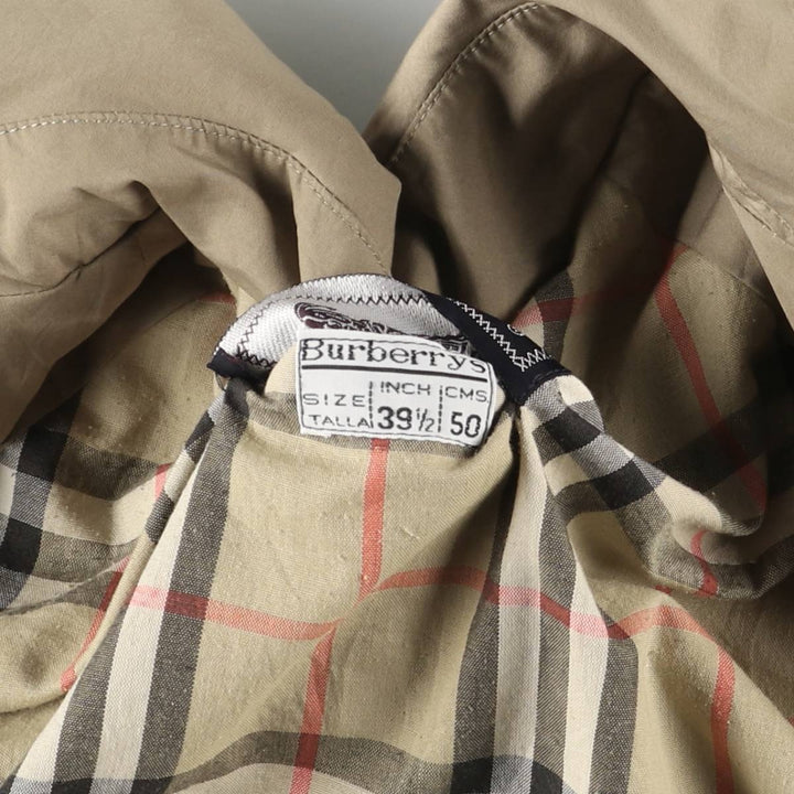 Burberry's Balmacaan coat, men's XL size unclear Beige type Vintage Second Hand