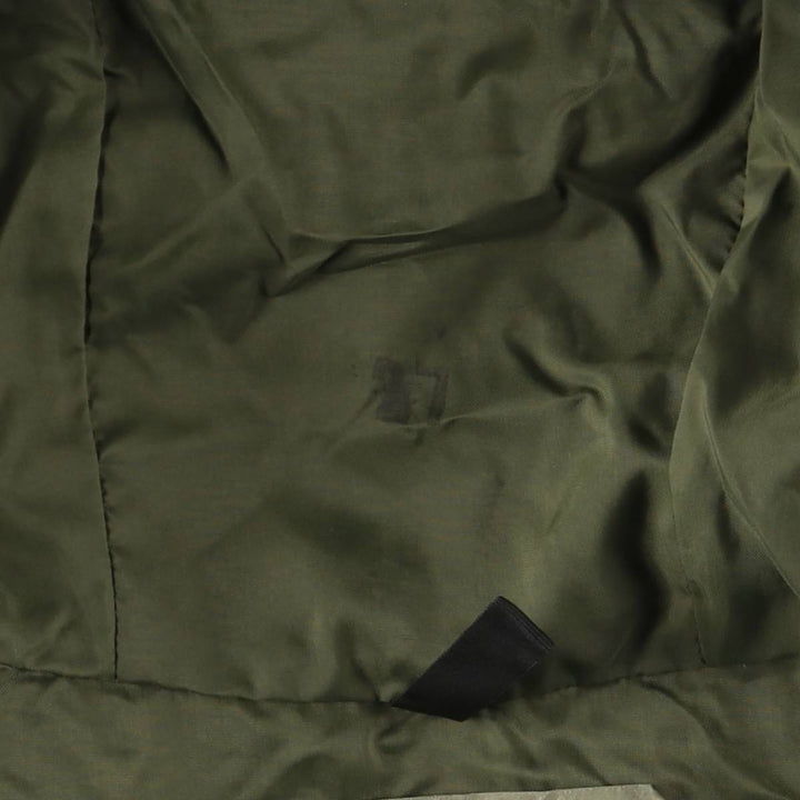 Authentic 1990'S US Military Camouflage Pattern Woodland Camo ECWCS 1st Gen Late Model Military Gore-Tex Parka, Made in USA, Medium Short Nylon Khaki type Vintage Second Hand