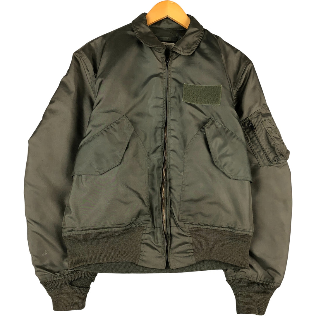 90's US military actual product CWU-36 Aromatic polyamide Khaki type Vintage Second Hand