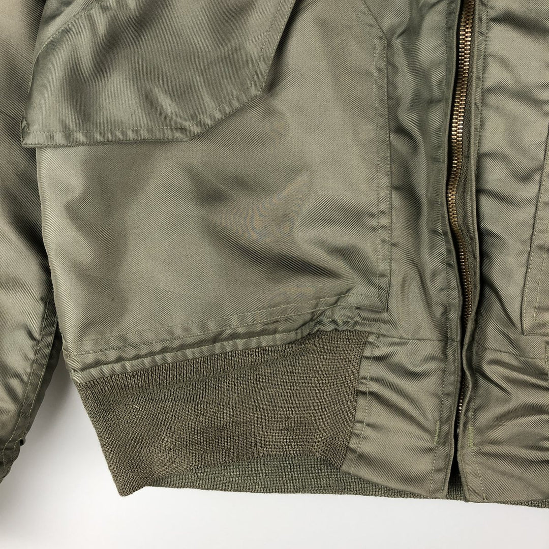 90's US military actual product CWU-36 Aromatic polyamide Khaki type Vintage Second Hand