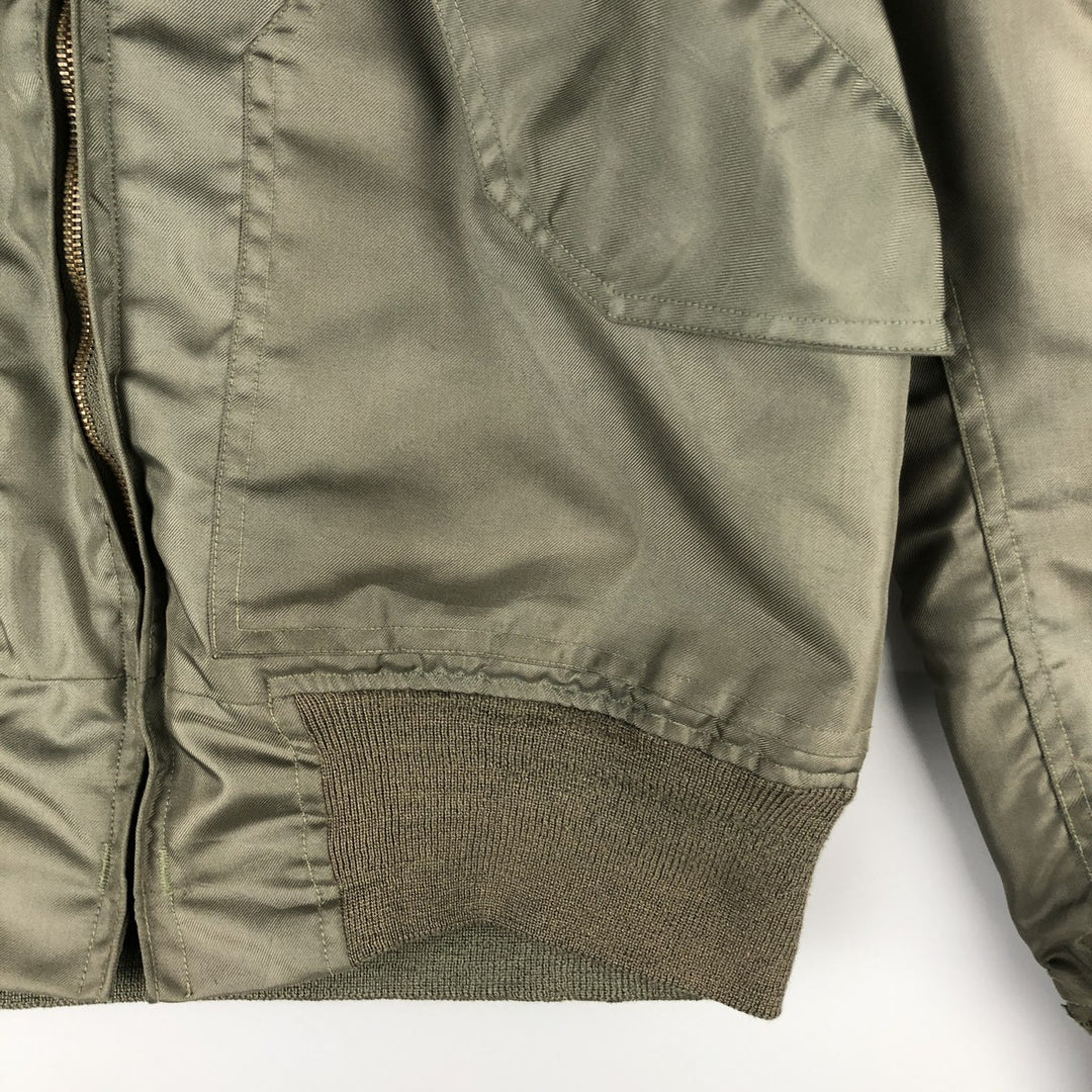 90's US military actual product CWU-36 Aromatic polyamide Khaki type Vintage Second Hand