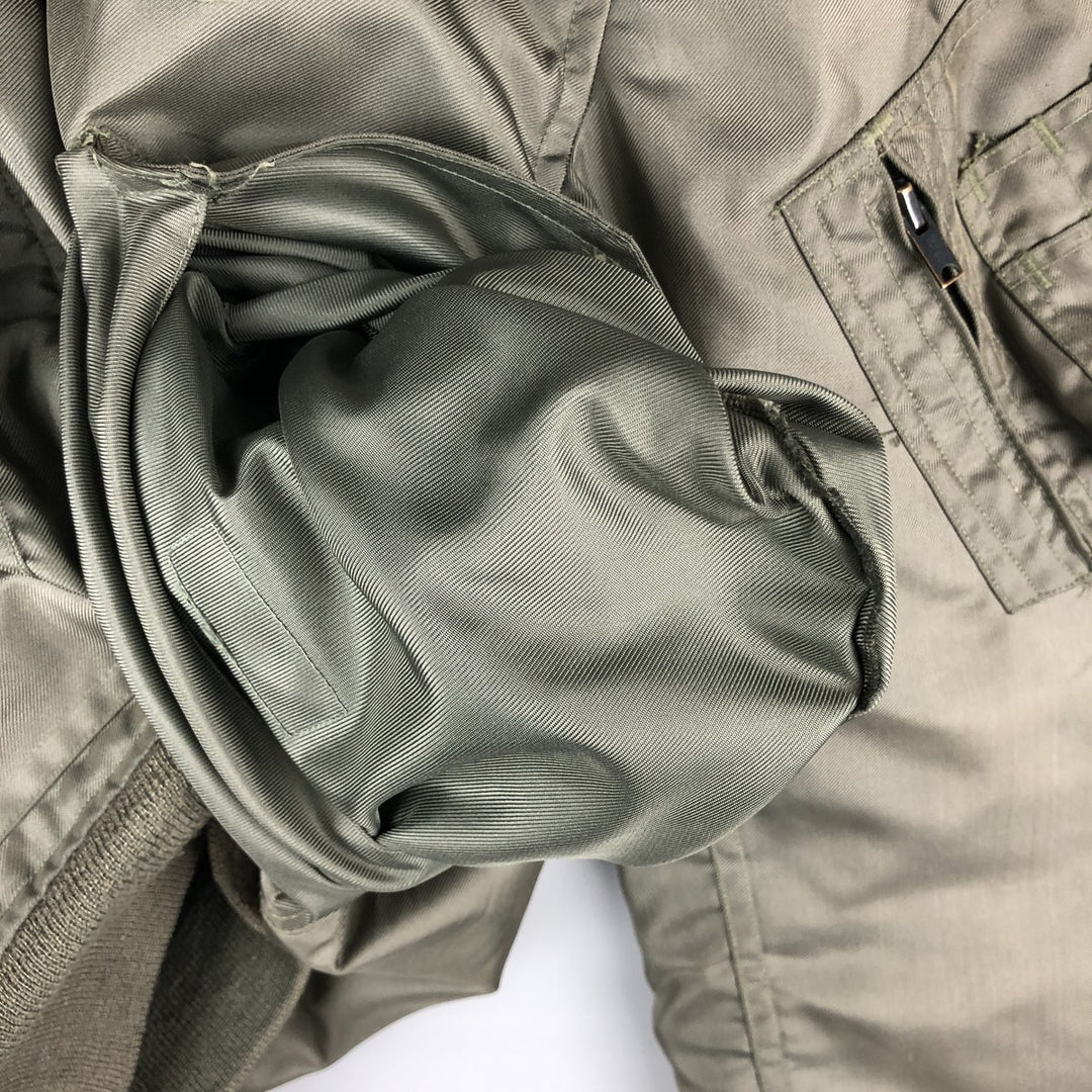 90's US military actual product CWU-36 Aromatic polyamide Khaki type Vintage Second Hand