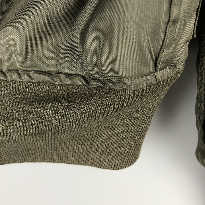 90's US military actual product CWU-36 Aromatic polyamide Khaki type Vintage Second Hand