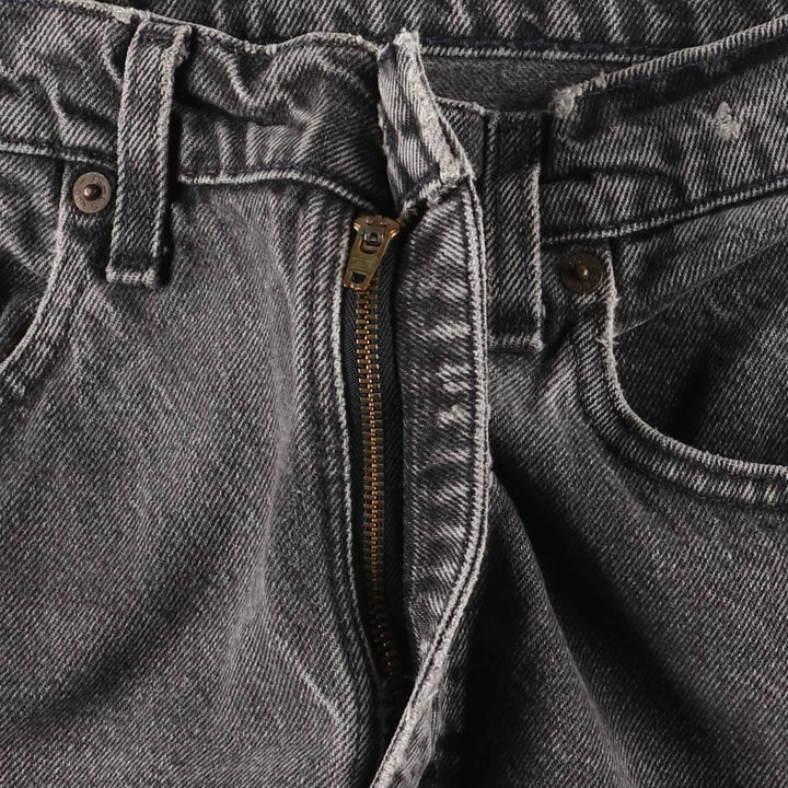 90'S Levi's 560-0260 Relax Fit Tapered Leg Black Denim Pants, Men's Size W31 unclear black type Vintage Second Hand