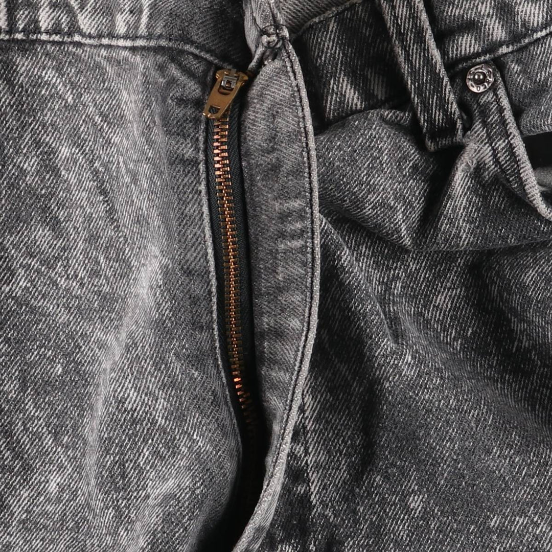 Levi's Chemical Wash Tapered Denim Pants, Size W35L34 (Men's Size W34) unclear black type Vintage Second Hand