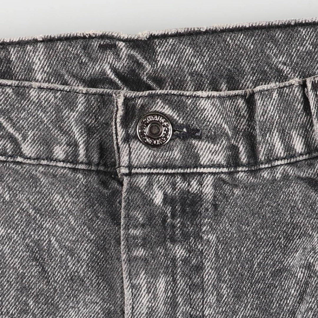 Levi's Chemical Wash Tapered Denim Pants, Size W35L34 (Men's Size W34) unclear black type Vintage Second Hand