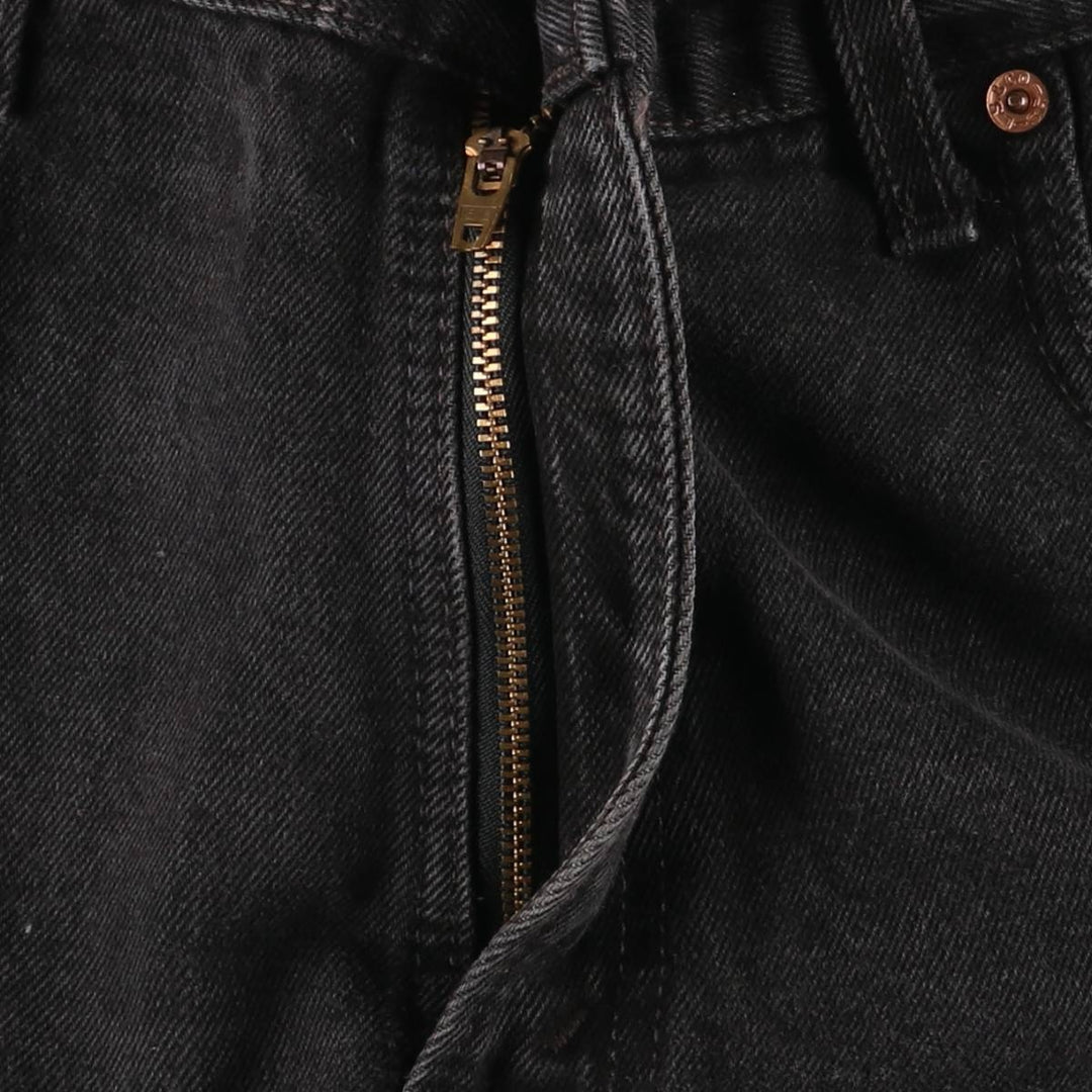 2000'S Levi's RED TAB black denim tapered denim pants, men's size W33 unclear black type Vintage Second Hand