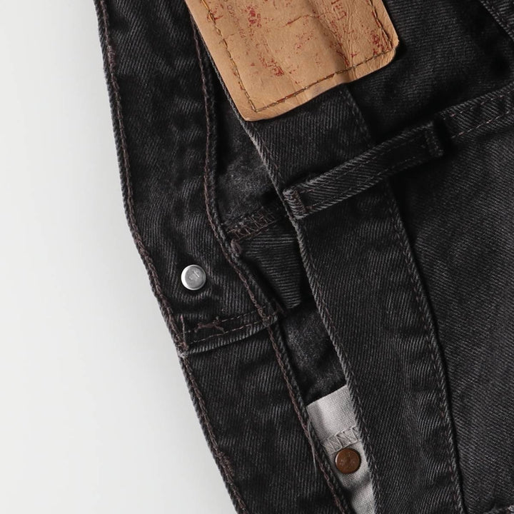 2000'S Levi's RED TAB black denim tapered denim pants, men's size W33 unclear black type Vintage Second Hand