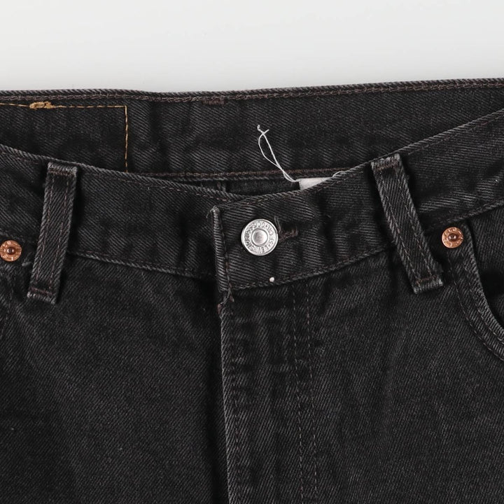 2000'S Levi's RED TAB black denim tapered denim pants, men's size W33 unclear black type Vintage Second Hand