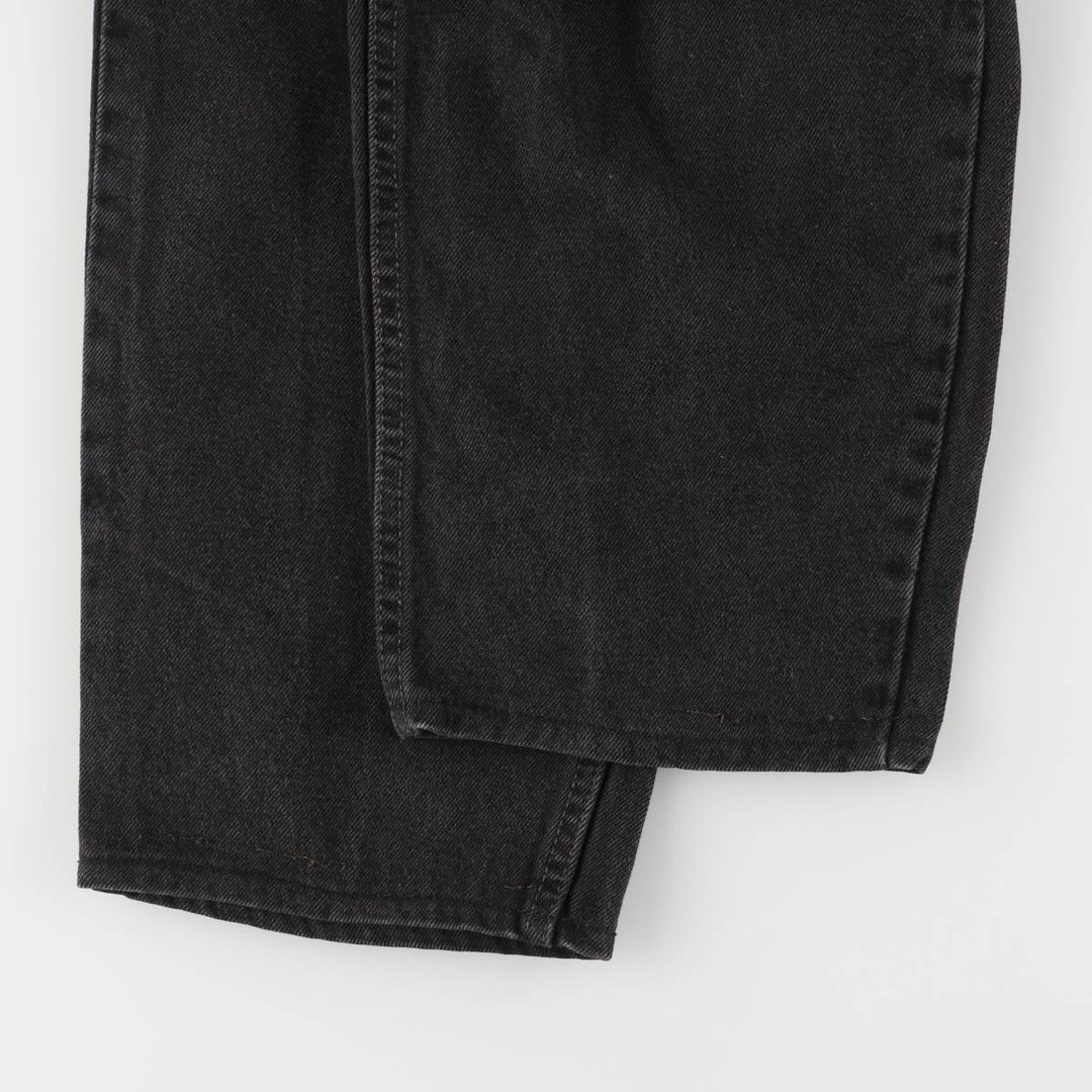 2000'S Levi's RED TAB black denim tapered denim pants, men's size W33 unclear black type Vintage Second Hand