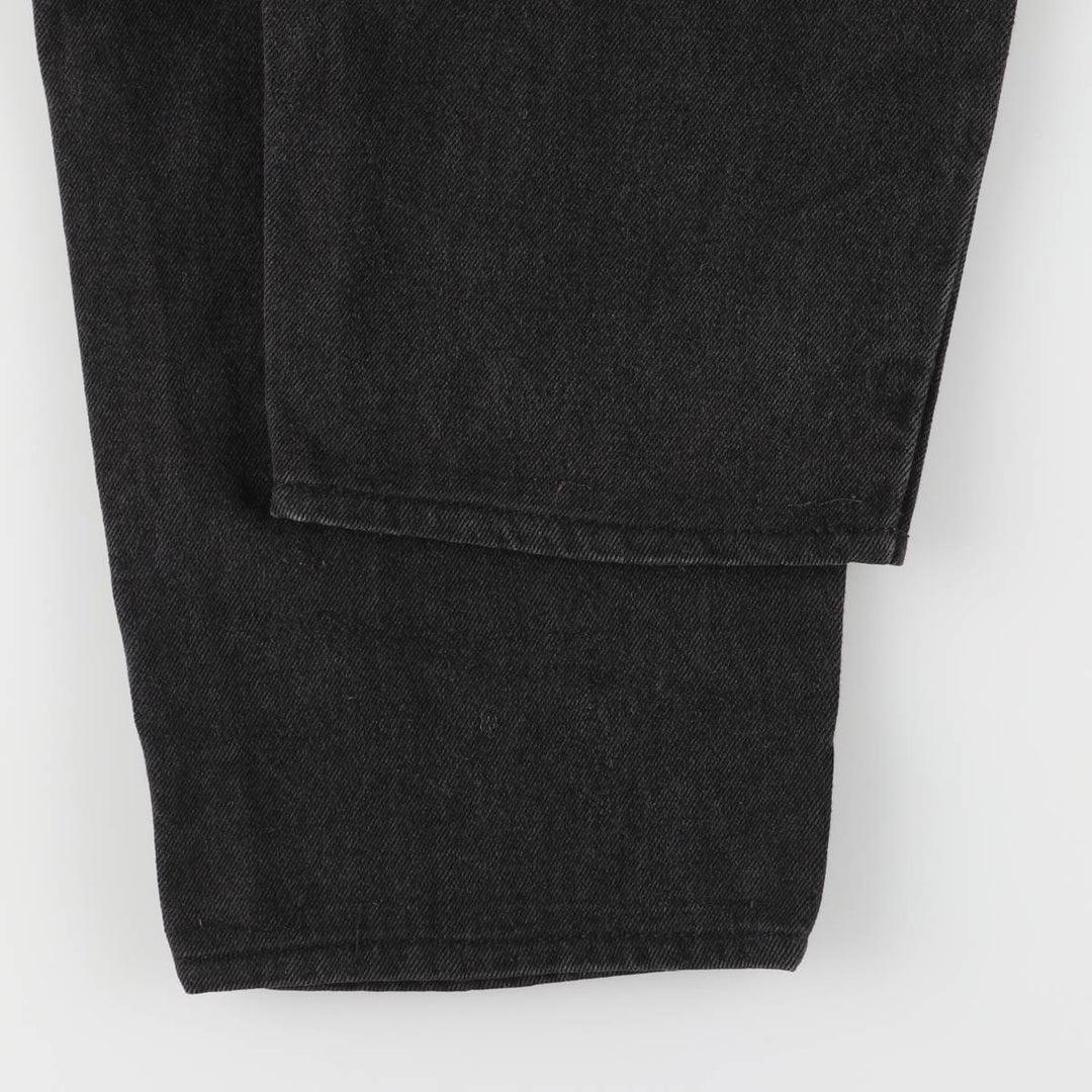 2000'S Levi's RED TAB black denim tapered denim pants, men's size W33 unclear black type Vintage Second Hand