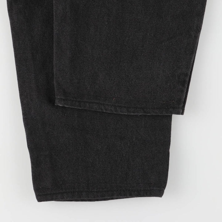 2000'S Levi's RED TAB black denim tapered denim pants, men's size W33 unclear black type Vintage Second Hand