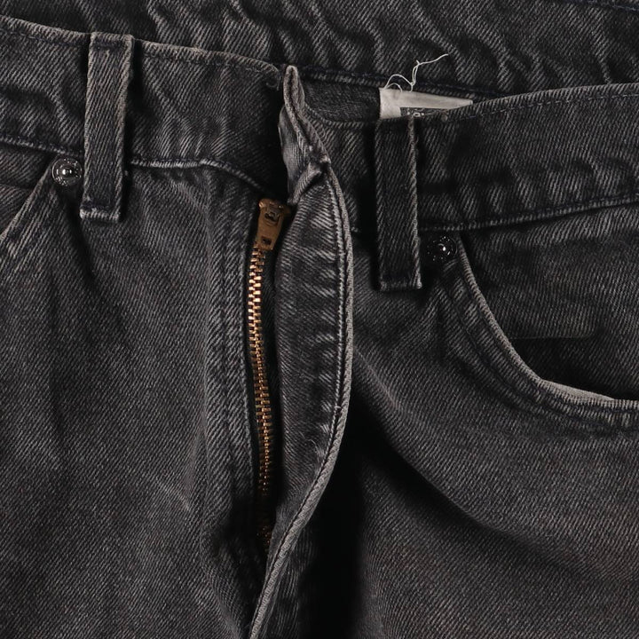 90'S Levi's 40550-4159 Orange Tab Black Denim Tapered Denim Pants, Made in USA, Men's Size W29 cotton black type Vintage Second Hand