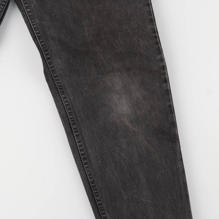 90'S Levi's 40550-4159 Orange Tab Black Denim Tapered Denim Pants, Made in USA, Men's Size W29 cotton black type Vintage Second Hand