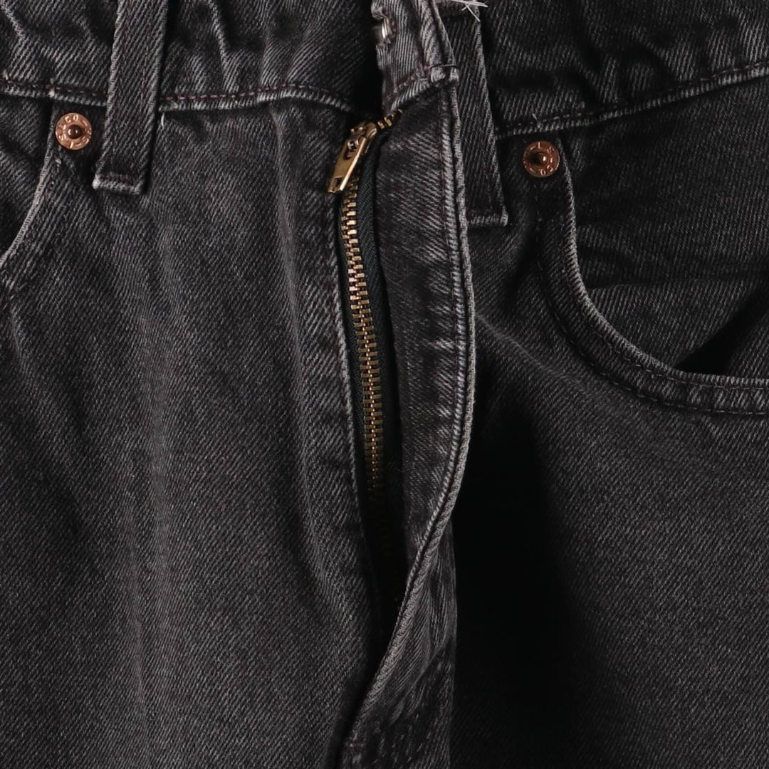 90'S Levi's 00550-0260 Relaxed Fit Black Denim Tapered Denim Pants, Made in the USA, Men's Size 32 (Vintage) cotton black type Vintage Second Hand