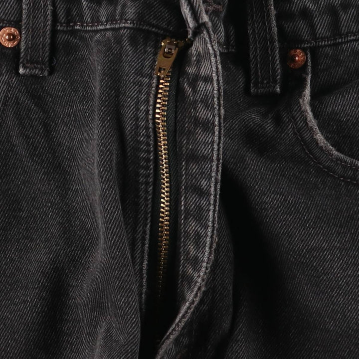 90'S Levi's 00550-0260 Relaxed Fit Black Denim Tapered Denim Pants, Made in the USA, Men's Size 32 (Vintage) cotton black type Vintage Second Hand