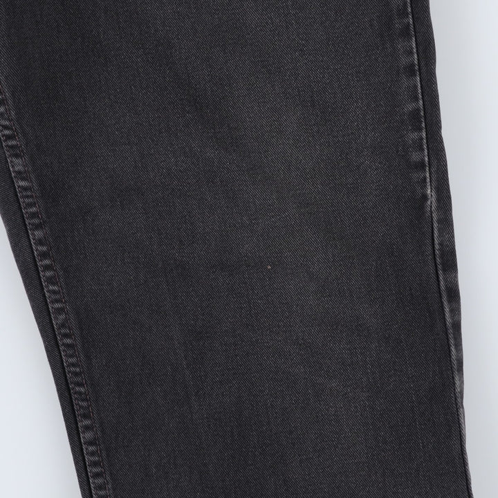 00'S Levi's 550 Relaxed Fit Black Denim Tapered Denim Pants Made in USA Men's W37 cotton black type Vintage Second Hand