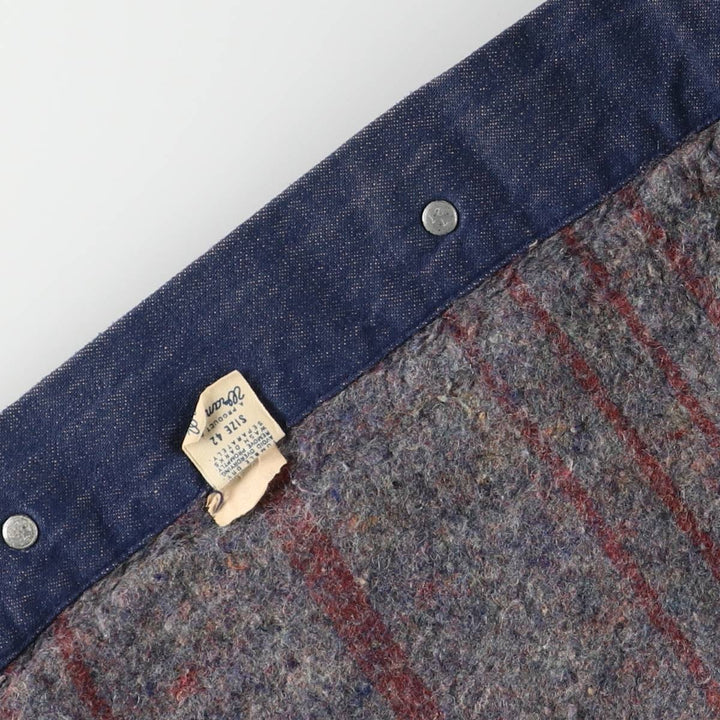 Vintage 1970'S Wrangler Blue Bell Bat-Dyed Denim Coveralls, Men's Size XL unclear blue type Vintage Second Hand