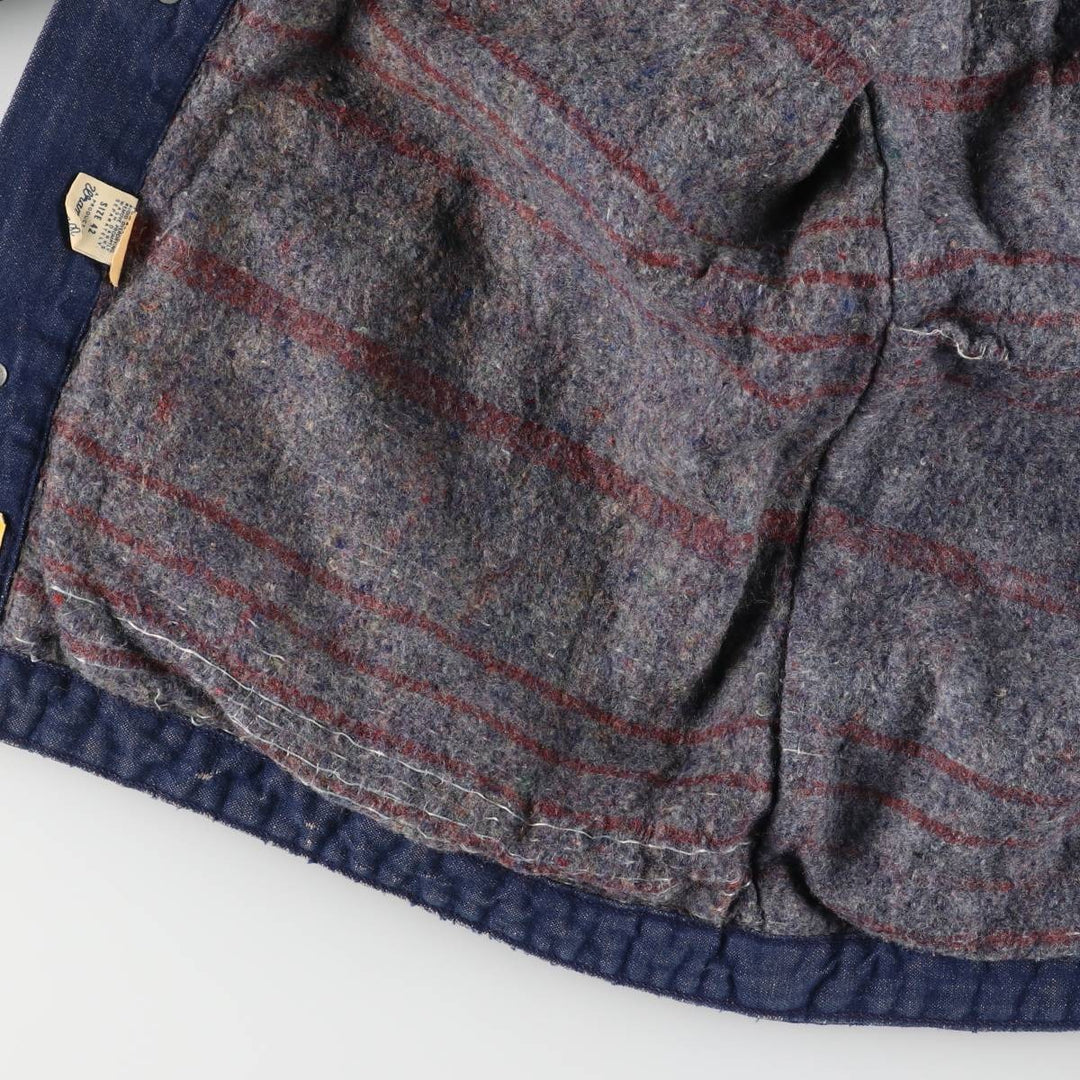 Vintage 1970'S Wrangler Blue Bell Bat-Dyed Denim Coveralls, Men's Size XL unclear blue type Vintage Second Hand