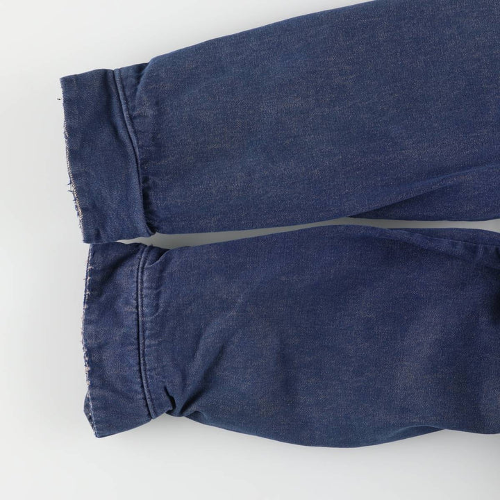 Vintage 1970'S Wrangler Blue Bell Bat-Dyed Denim Coveralls, Men's Size XL unclear blue type Vintage Second Hand