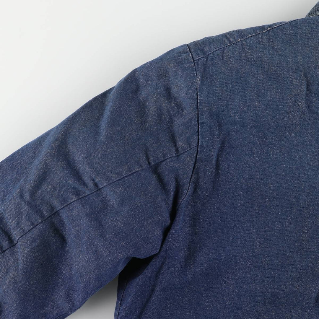 Vintage 1970'S Wrangler Blue Bell Bat-Dyed Denim Coveralls, Men's Size XL unclear blue type Vintage Second Hand