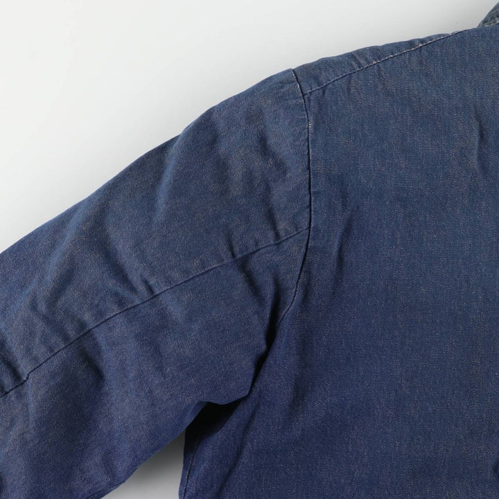 Vintage 1970'S Wrangler Blue Bell Bat-Dyed Denim Coveralls, Men's Size XL unclear blue type Vintage Second Hand