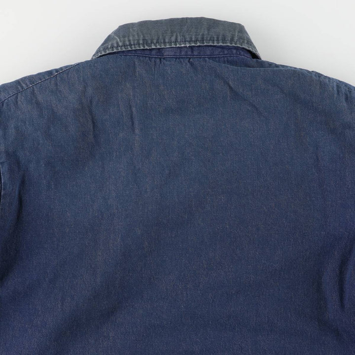 Vintage 1970'S Wrangler Blue Bell Bat-Dyed Denim Coveralls, Men's Size XL unclear blue type Vintage Second Hand