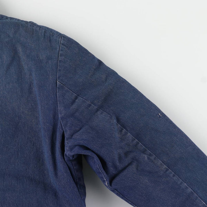 Vintage 1970'S Wrangler Blue Bell Bat-Dyed Denim Coveralls, Men's Size XL unclear blue type Vintage Second Hand