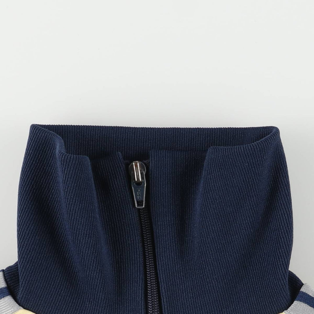 Vintage 1970'S adidas VENTEX ATP Track Jacket, Made in the UK, Men's Size Medium polyester black type Vintage Second Hand