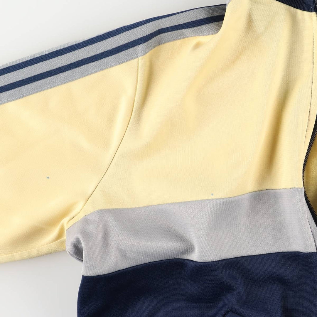 Vintage 1970'S adidas VENTEX ATP Track Jacket, Made in the UK, Men's Size Medium polyester black type Vintage Second Hand