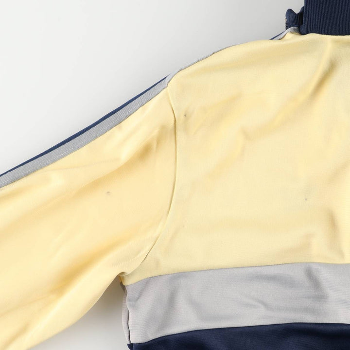 Vintage 1970'S adidas VENTEX ATP Track Jacket, Made in the UK, Men's Size Medium polyester black type Vintage Second Hand