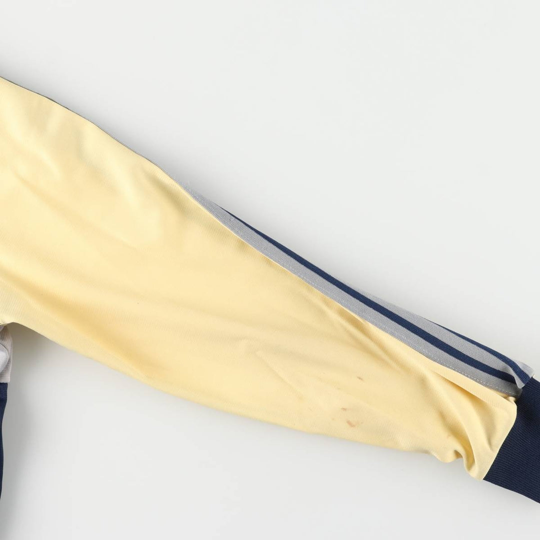 Vintage 1970'S adidas VENTEX ATP Track Jacket, Made in the UK, Men's Size Medium polyester black type Vintage Second Hand