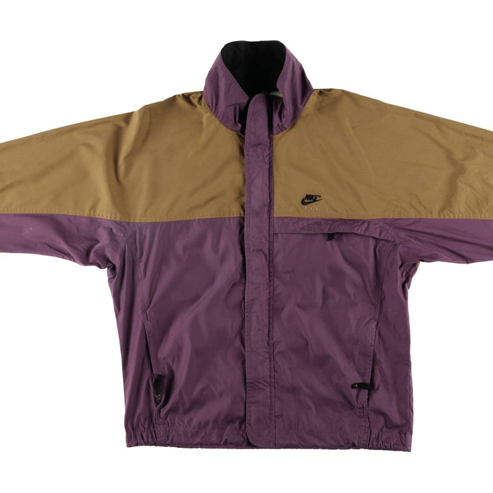 90'S Nike ACG Nike Fit Windbreaker, Men's XL, Vintage unclear purple type Vintage Second Hand