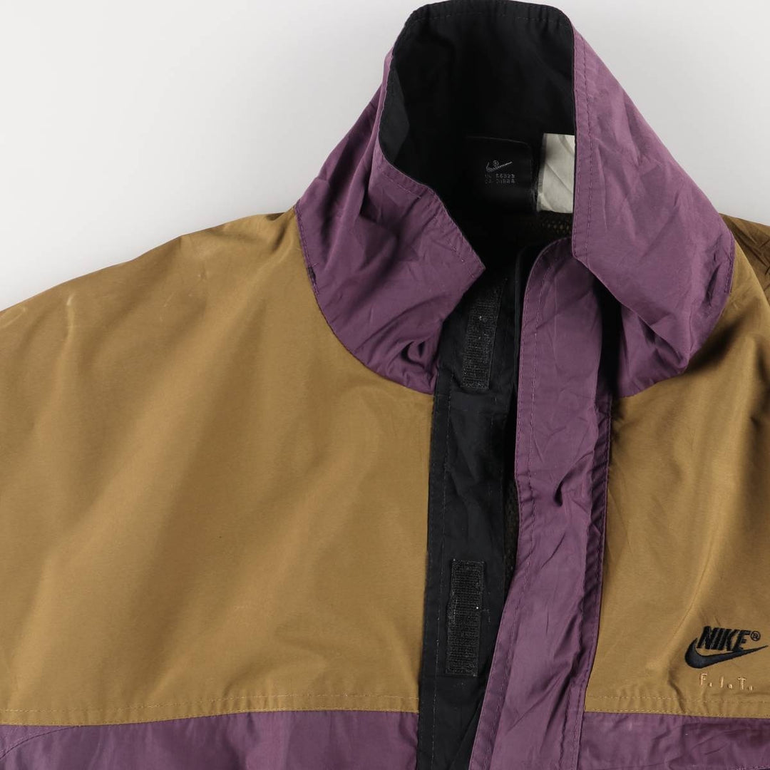 90'S Nike ACG Nike Fit Windbreaker, Men's XL, Vintage unclear purple type Vintage Second Hand