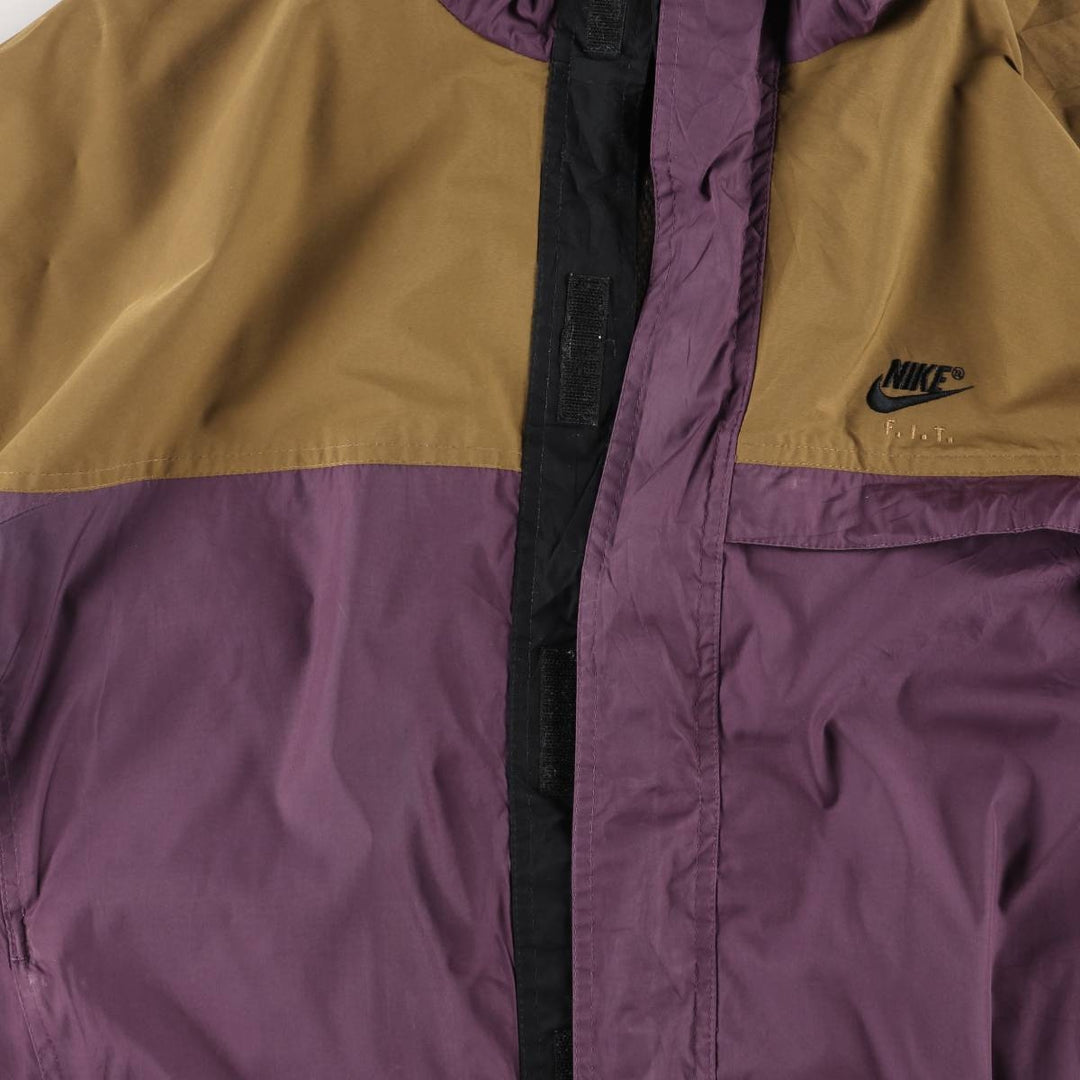 90'S Nike ACG Nike Fit Windbreaker, Men's XL, Vintage unclear purple type Vintage Second Hand