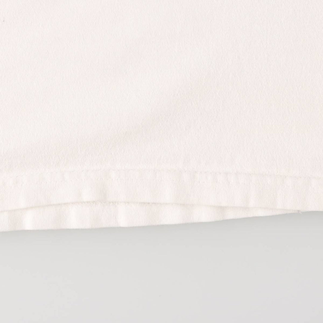 2000'S Harley-Davidson Fire Pattern Long Sleeve T-Shirt, Made in USA, Men's Size XL cotton white type Vintage Second Hand