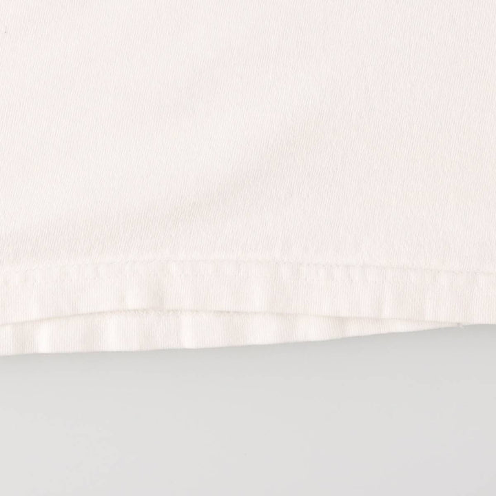 2000'S Harley-Davidson Fire Pattern Long Sleeve T-Shirt, Made in USA, Men's Size XL cotton white type Vintage Second Hand