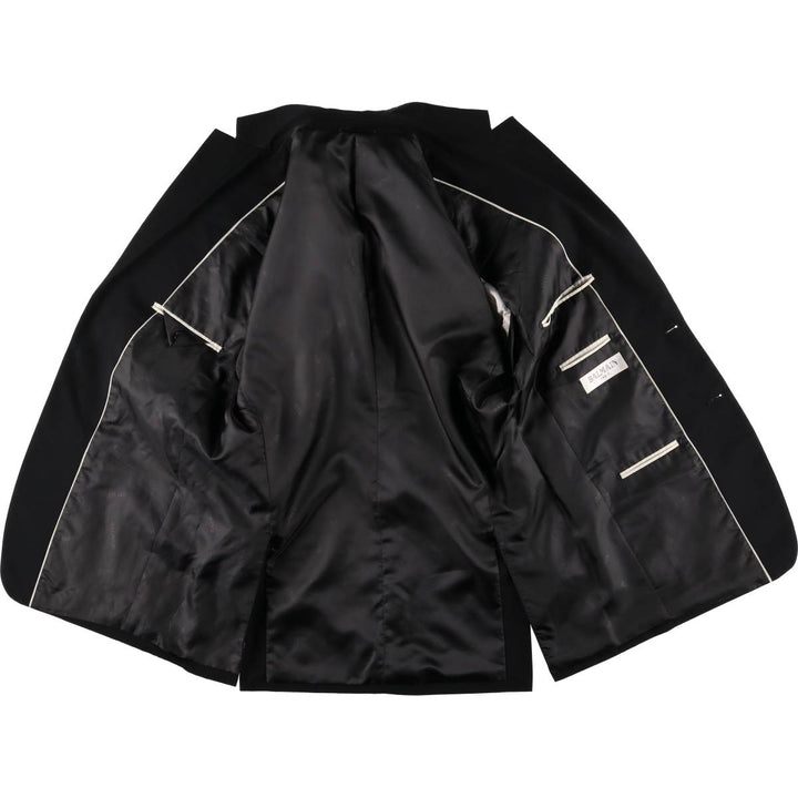 Balmain tailored jacket, men's size L others black type Vintage Second Hand