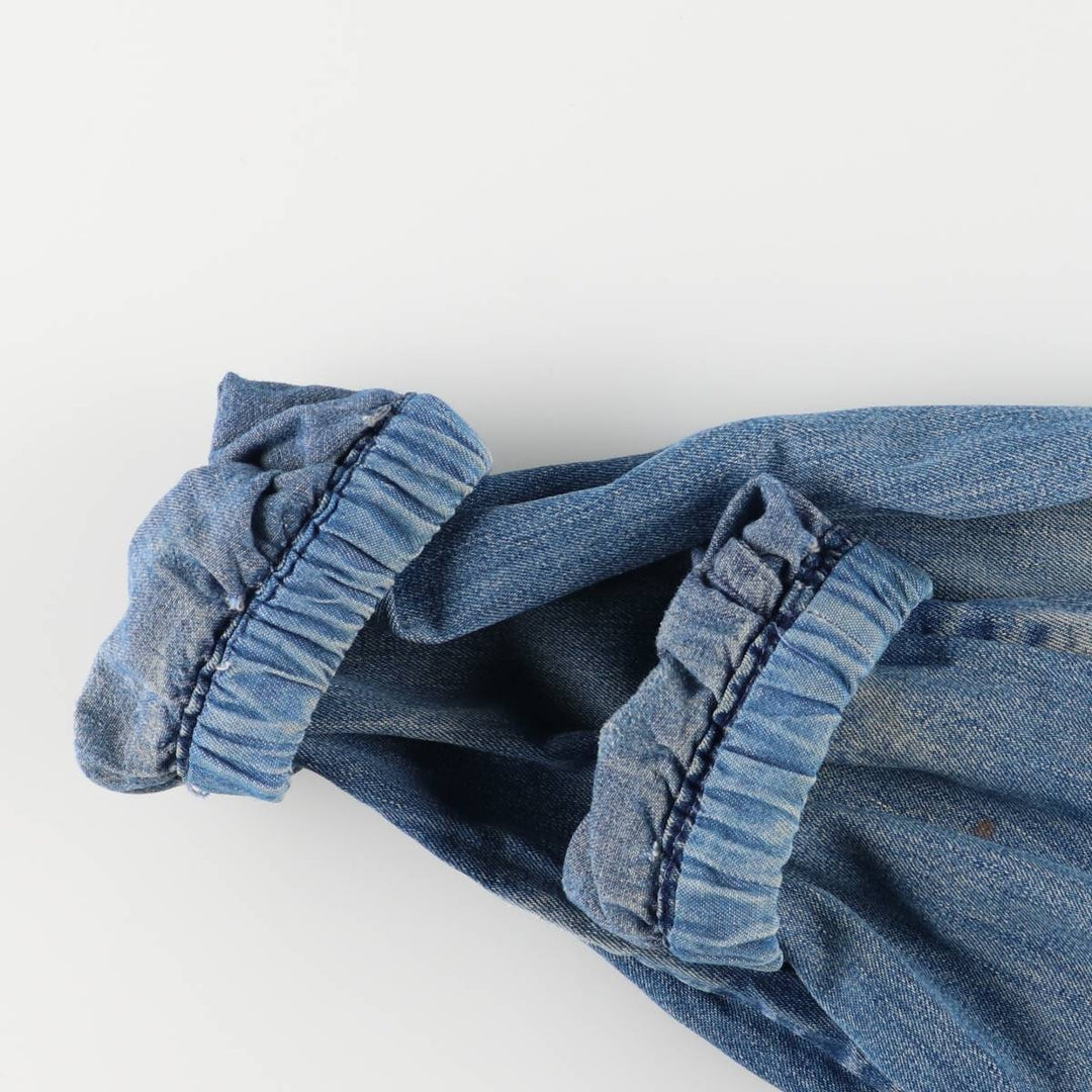 90'S Polo by Ralph Lauren denim swing top sports jacket, Made in USA, Men's XXL cotton blue type Vintage Second Hand