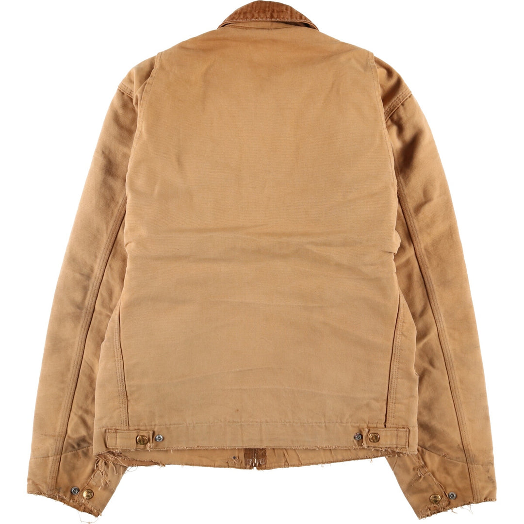 Vintage 1980'S Carhartt 100th Anniversary Detroit Jacket/Duck Coverall, Men's Size Medium unclear ocher yellow type Vintage Second Hand