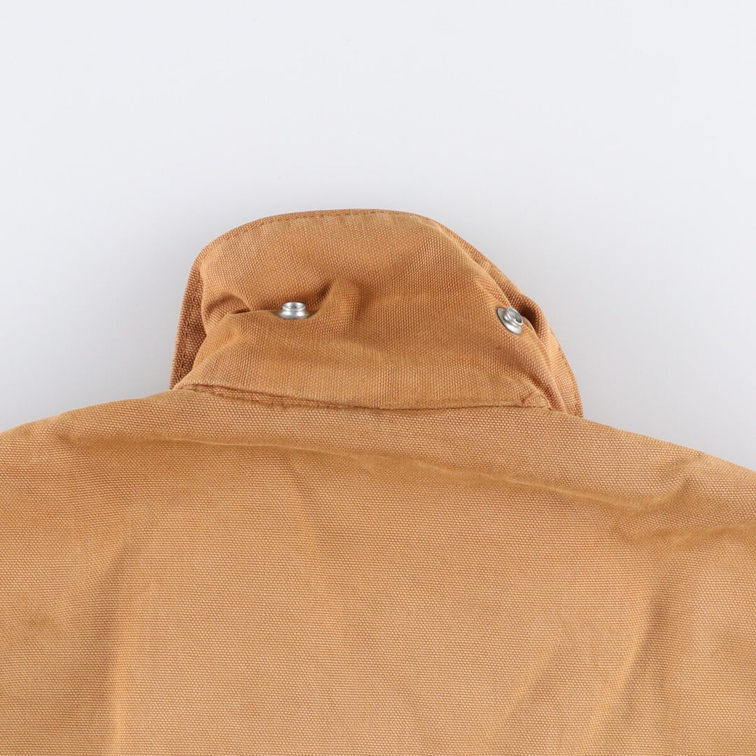 Vintage 1980'S Carhartt 100th Anniversary Detroit Jacket/Duck Coverall, Men's Size Medium unclear ocher yellow type Vintage Second Hand