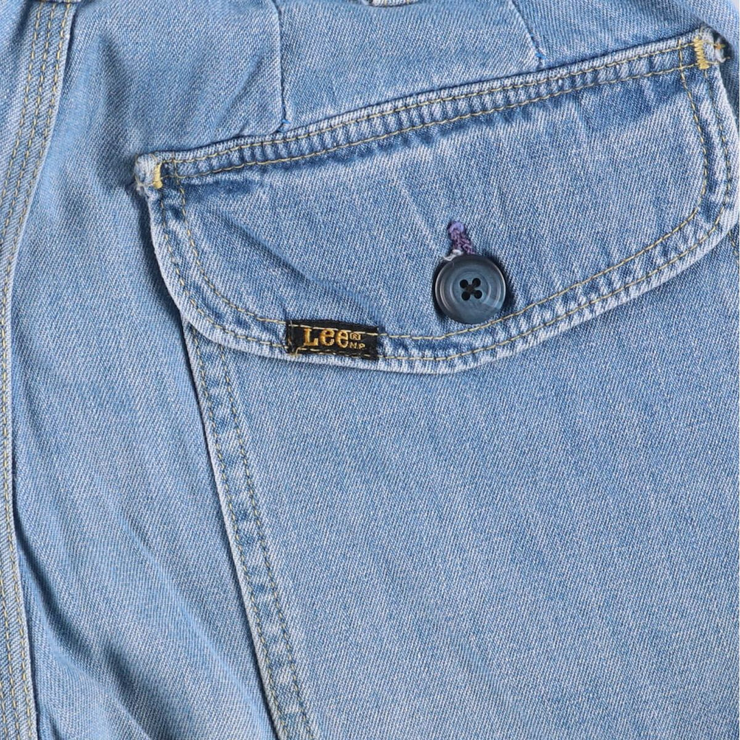 Vintage 1980'S Lee tapered denim pants, men's size W29. unclear blue type Vintage Second Hand
