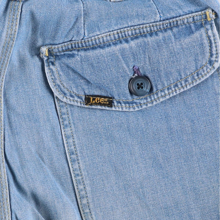 Vintage 1980'S Lee tapered denim pants, men's size W29. unclear blue type Vintage Second Hand