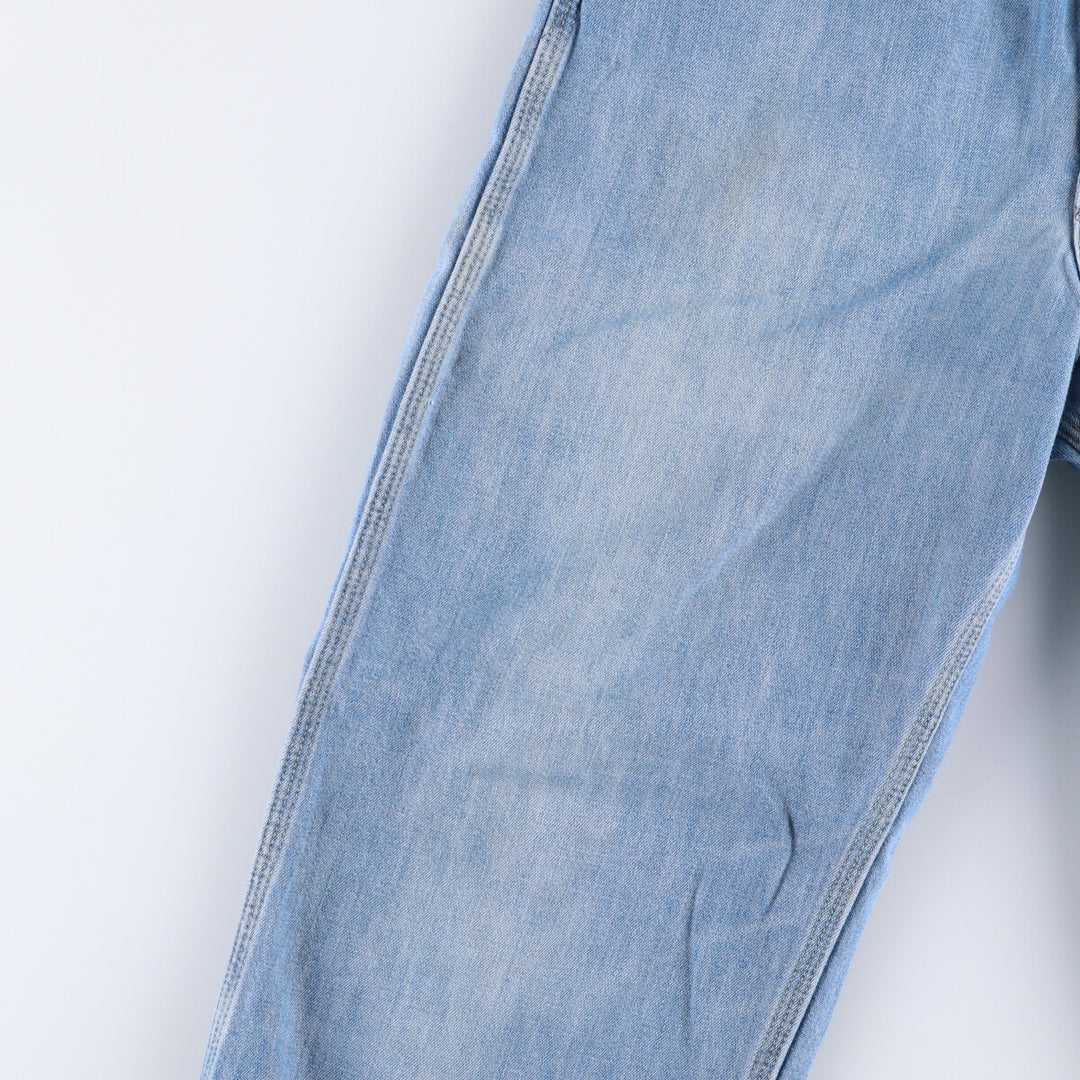 Vintage 1980'S Lee tapered denim pants, men's size W29. unclear blue type Vintage Second Hand