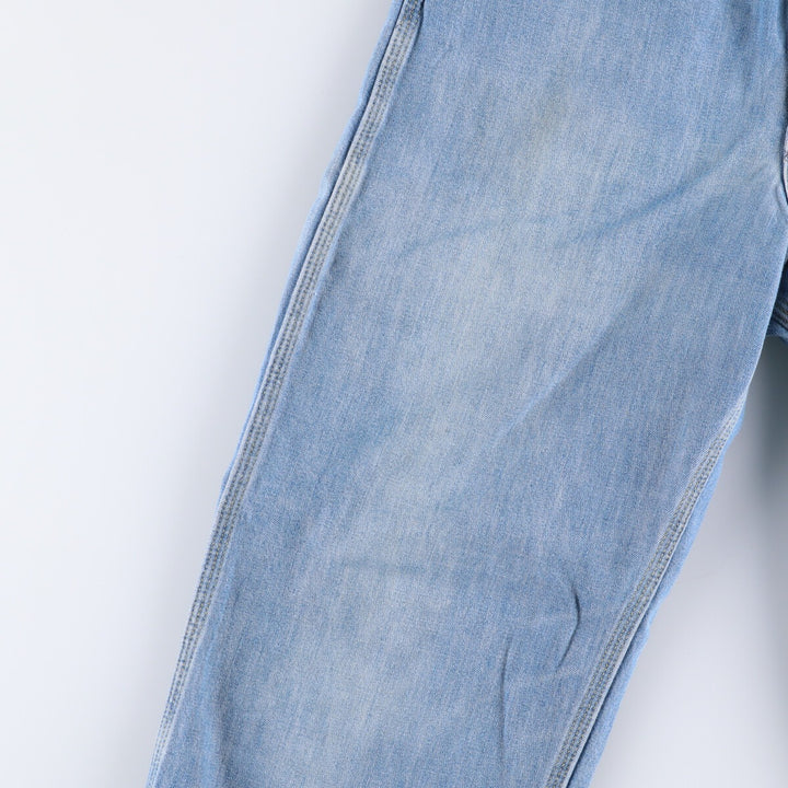 Vintage 1980'S Lee tapered denim pants, men's size W29. unclear blue type Vintage Second Hand
