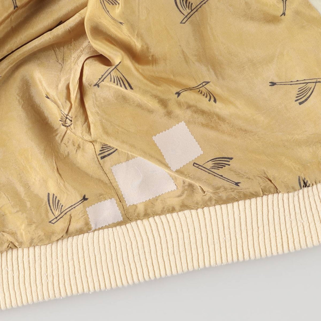 Vintage 70s-80'S Catalina La Paz Derby Jacket with Cup Shoulder Strap, Men's XL unclear Beige type Vintage Second Hand